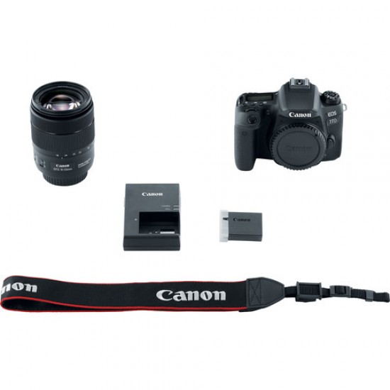 Canon EOS 77D DSLR Camera with 18-135mm USM Lens